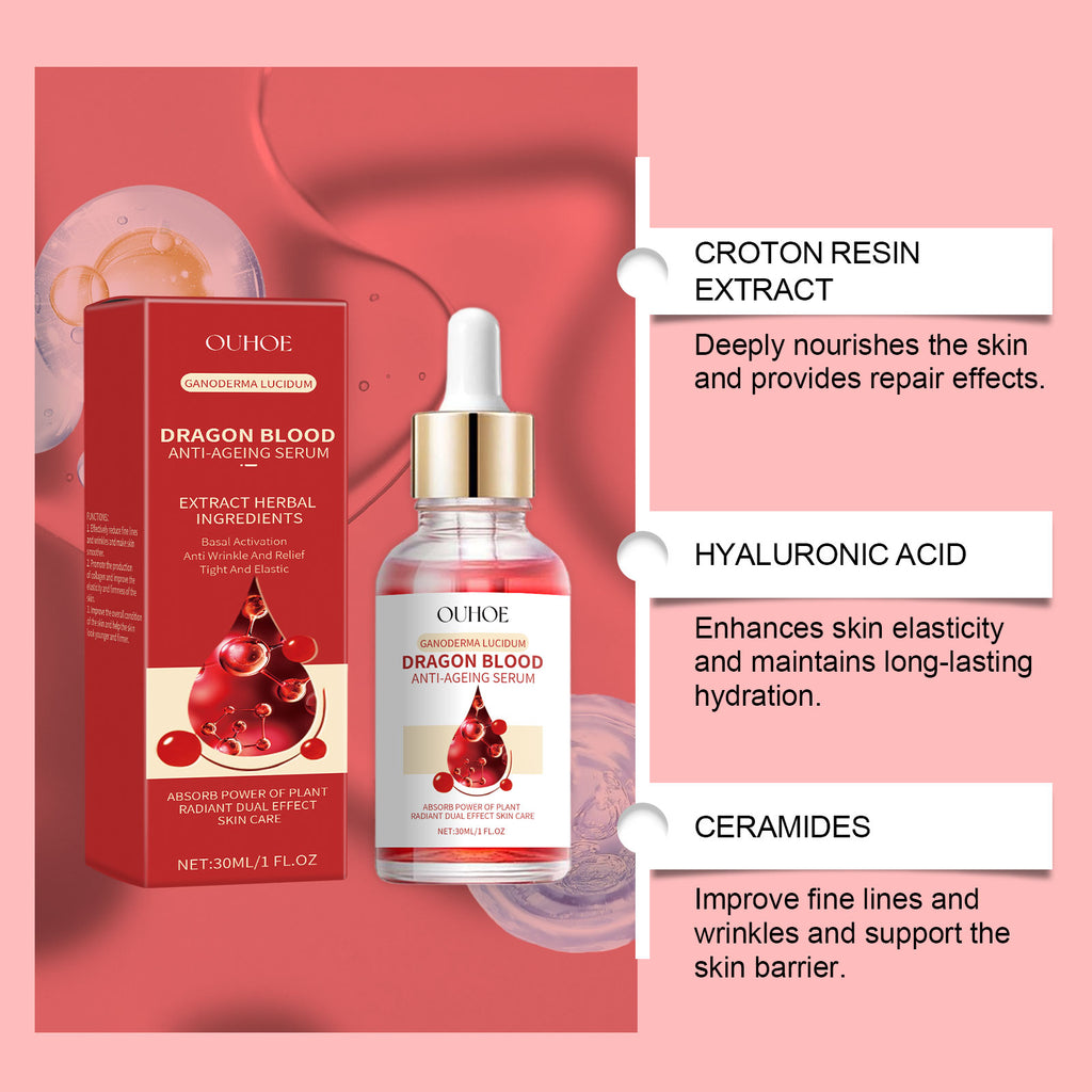 Dragon Blood Essence, Facial Skin Contour Radiance Hydrating Moisturizing Essence